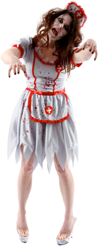 500 X 793 1 - Zombie Halloween Costume Png (500x793), Png Download