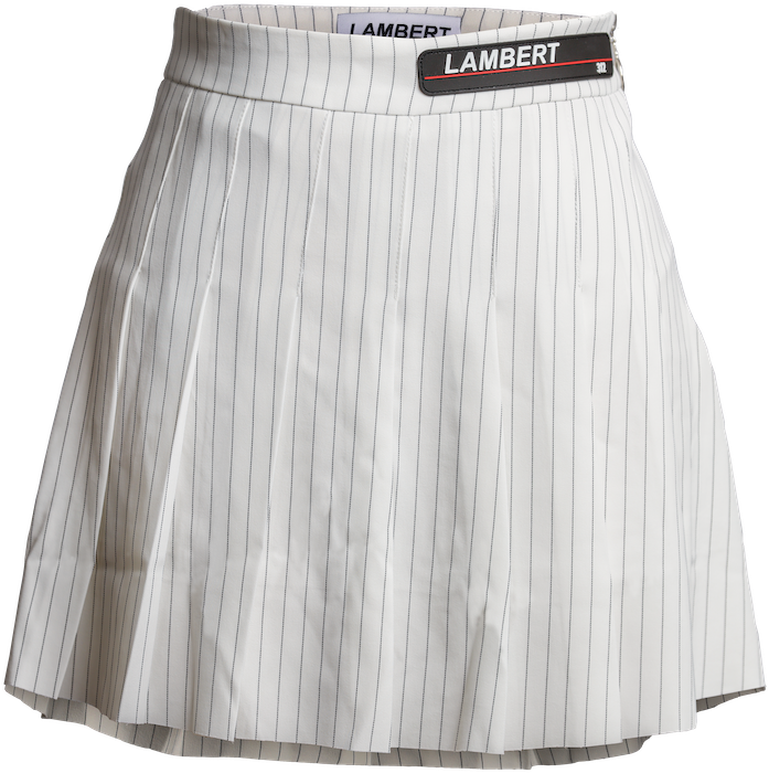 Tennis Skirt- White - A-line (853x1280), Png Download