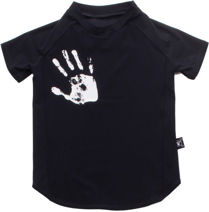 Nununu Rash Guard Hand Print - Active Shirt (960x720), Png Download
