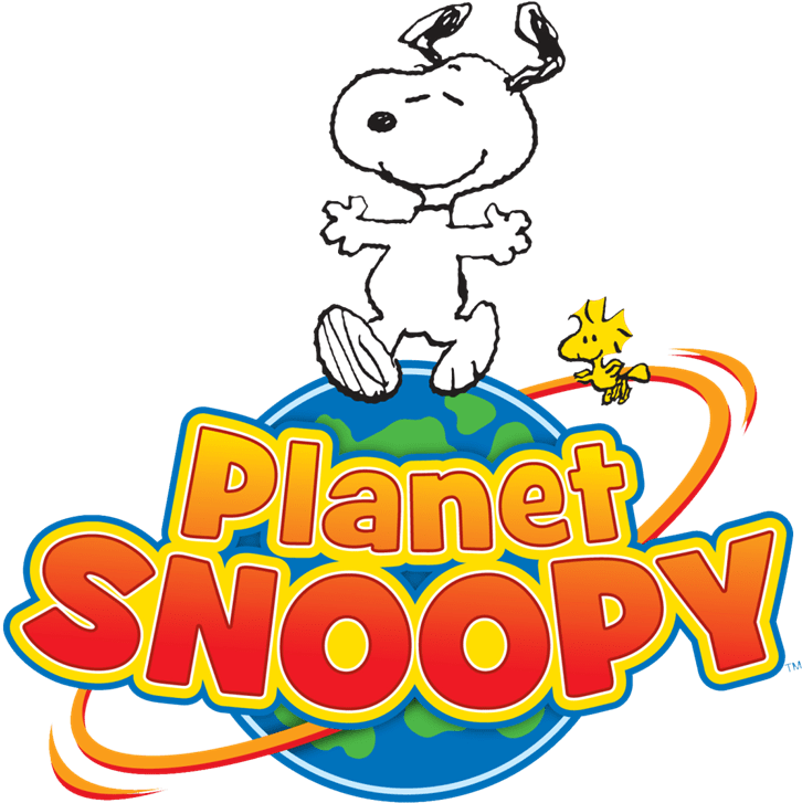Eight New Rides Await Families At Kings Dominion When - Kings Island Planet Snoopy Logo (826x865), Png Download