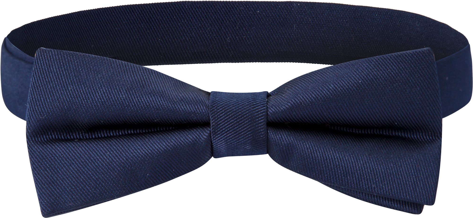 Navy Plain Bow Tie - Paisley (3000x3000), Png Download