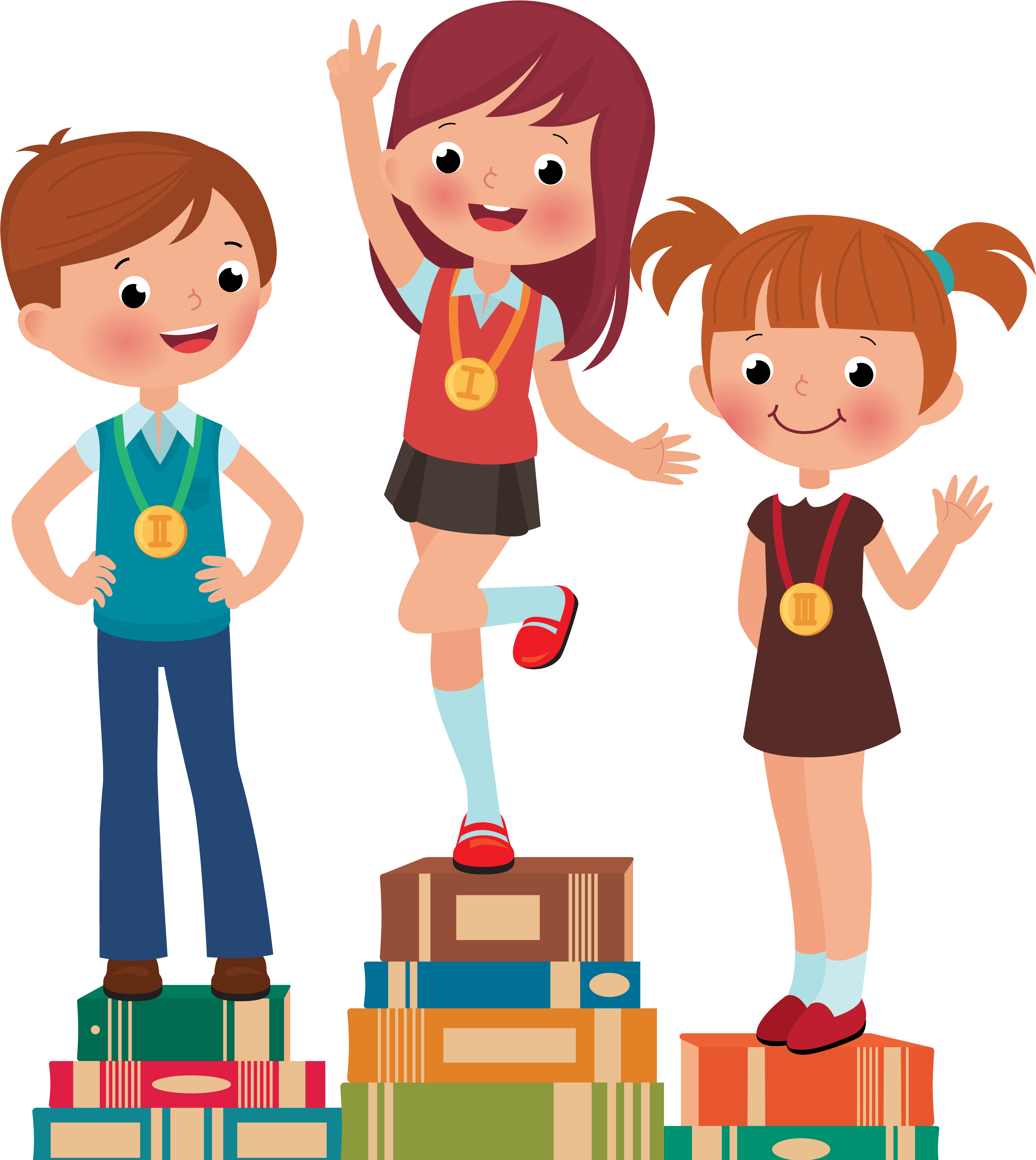 Royalty Free Download Podium Drawing Student - Best Students (4000x4527), Png Download