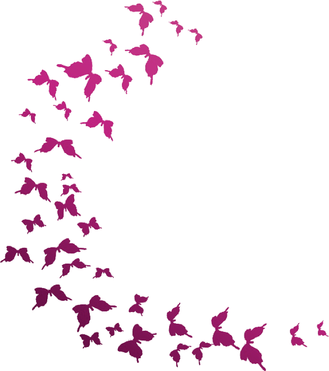 Mariposas Volando Png - Lluvia De Mariposas Png (648x729), Png Download