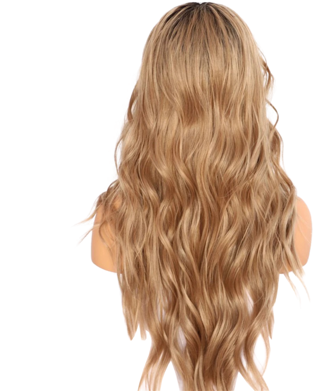 Buy Bellby Ombre Honey Blonde Wig - Lace Wig (800x800), Png Download