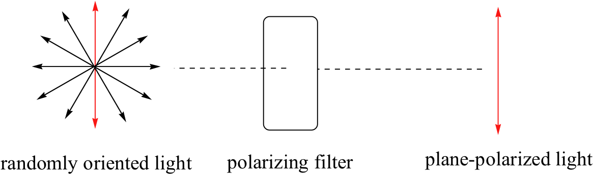 A Beam Of Plane-polarized Light, When Passed Through - Plane Polarised Light And Optical Activity (1180x364), Png Download