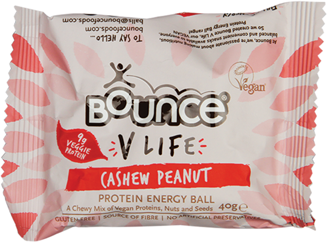 Bounce V Life Cashew Peanut Protein Energy Ball - Cashew (724x724), Png Download