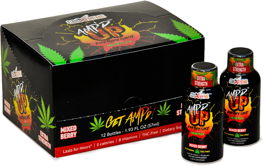 Amp'd Up™ Energy Shot- 12pk - Energy Shot (1000x1000), Png Download