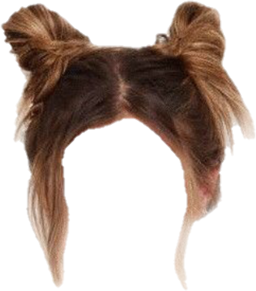 #bun #buns #spacebuns #blond #blonde #wig #weave #tracks - Jade Chynoweth Polyvore Outfits (1024x1216), Png Download