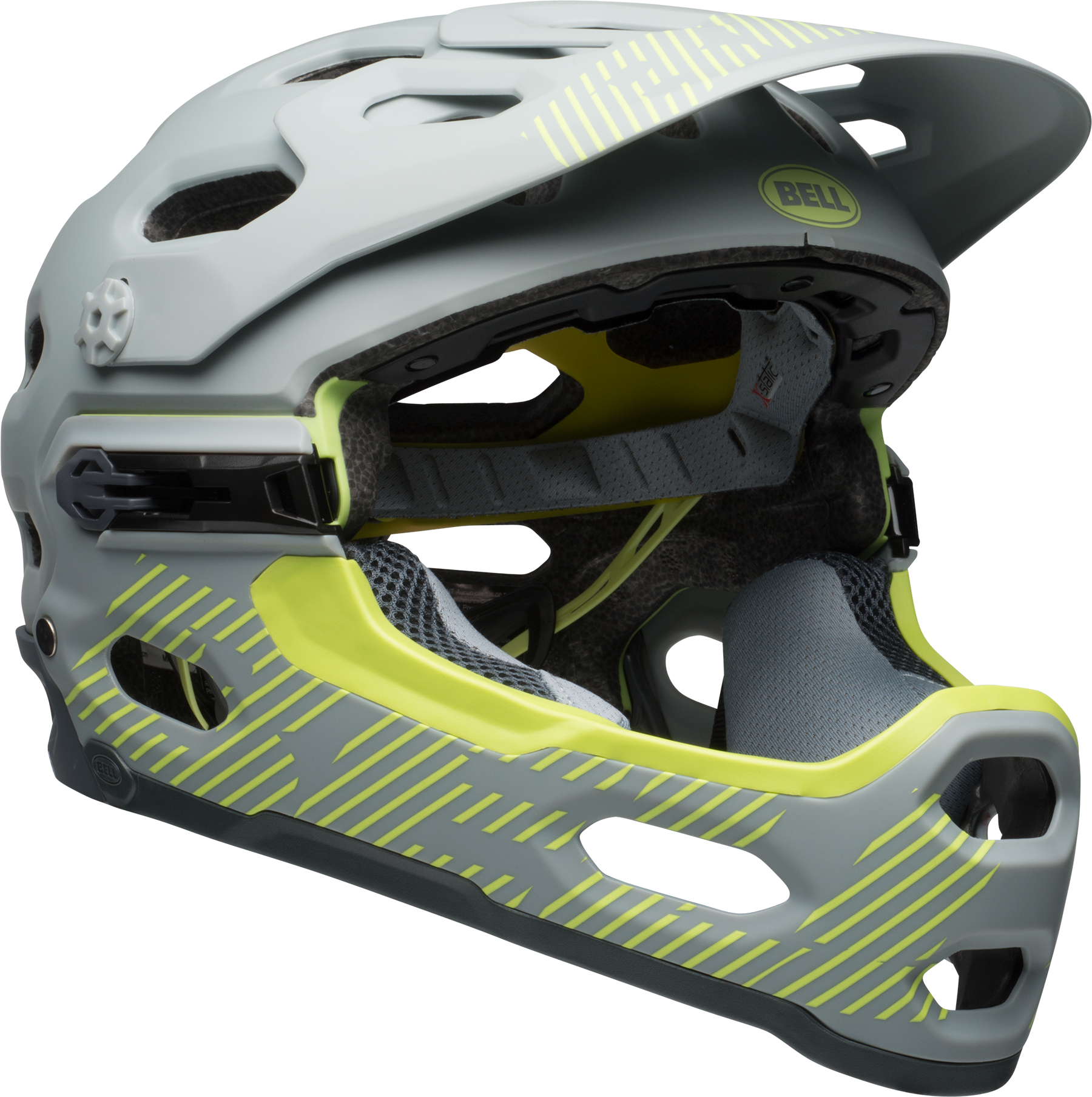 0 - Bell Super 3r Mips Amarillo (1800x1809), Png Download