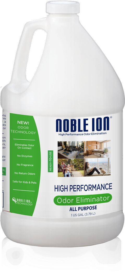 Noble Ion® Marijuana Smoke Odor Eliminator - Bottle (516x1080), Png Download
