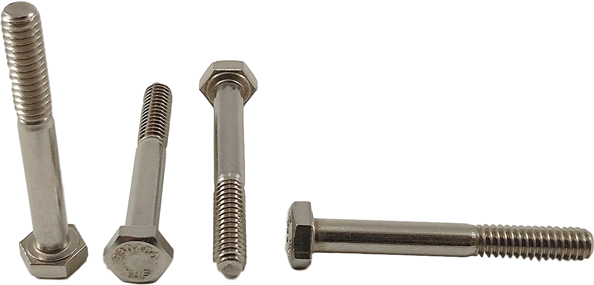 Chenango Supply, 1/4-20 X 2" Hex Head Bolts, 304 Stainless - Metalworking Hand Tool (1500x925), Png Download