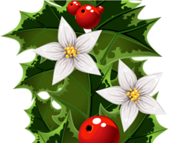 Transparent Christmas Garland Clipart (640x480), Png Download