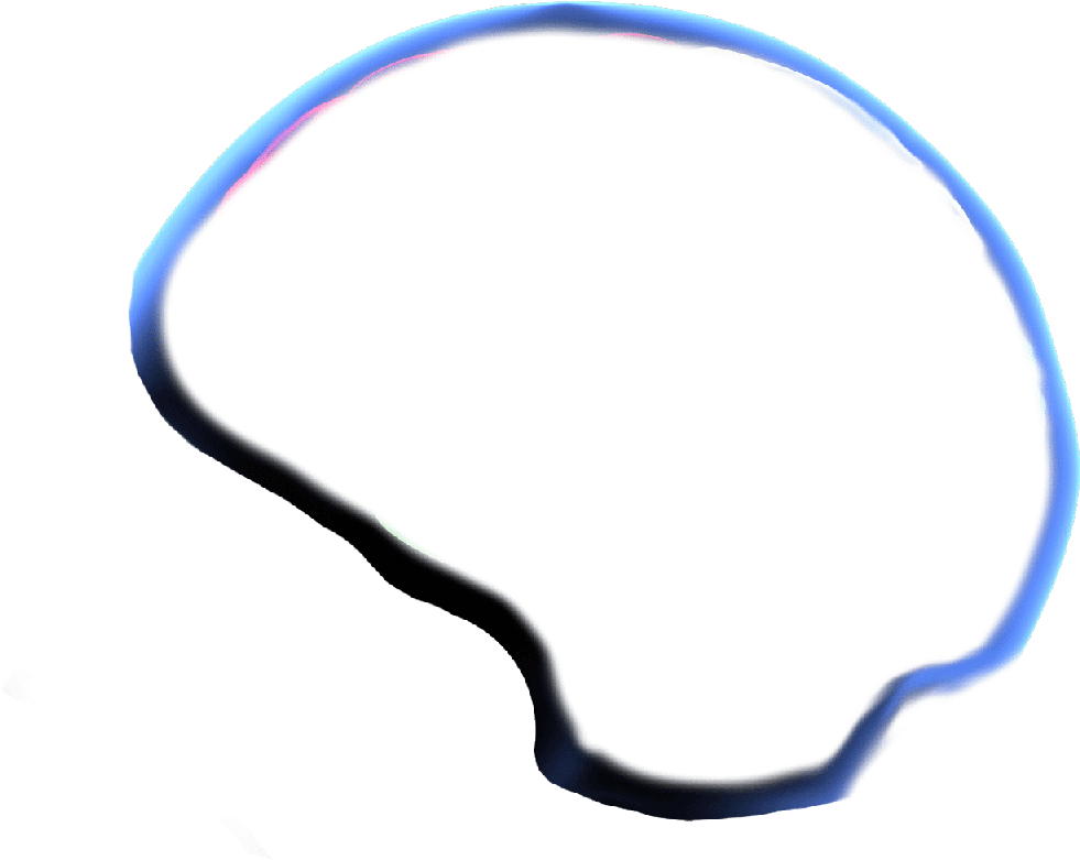 Brain Clip Art Outline (981x781), Png Download