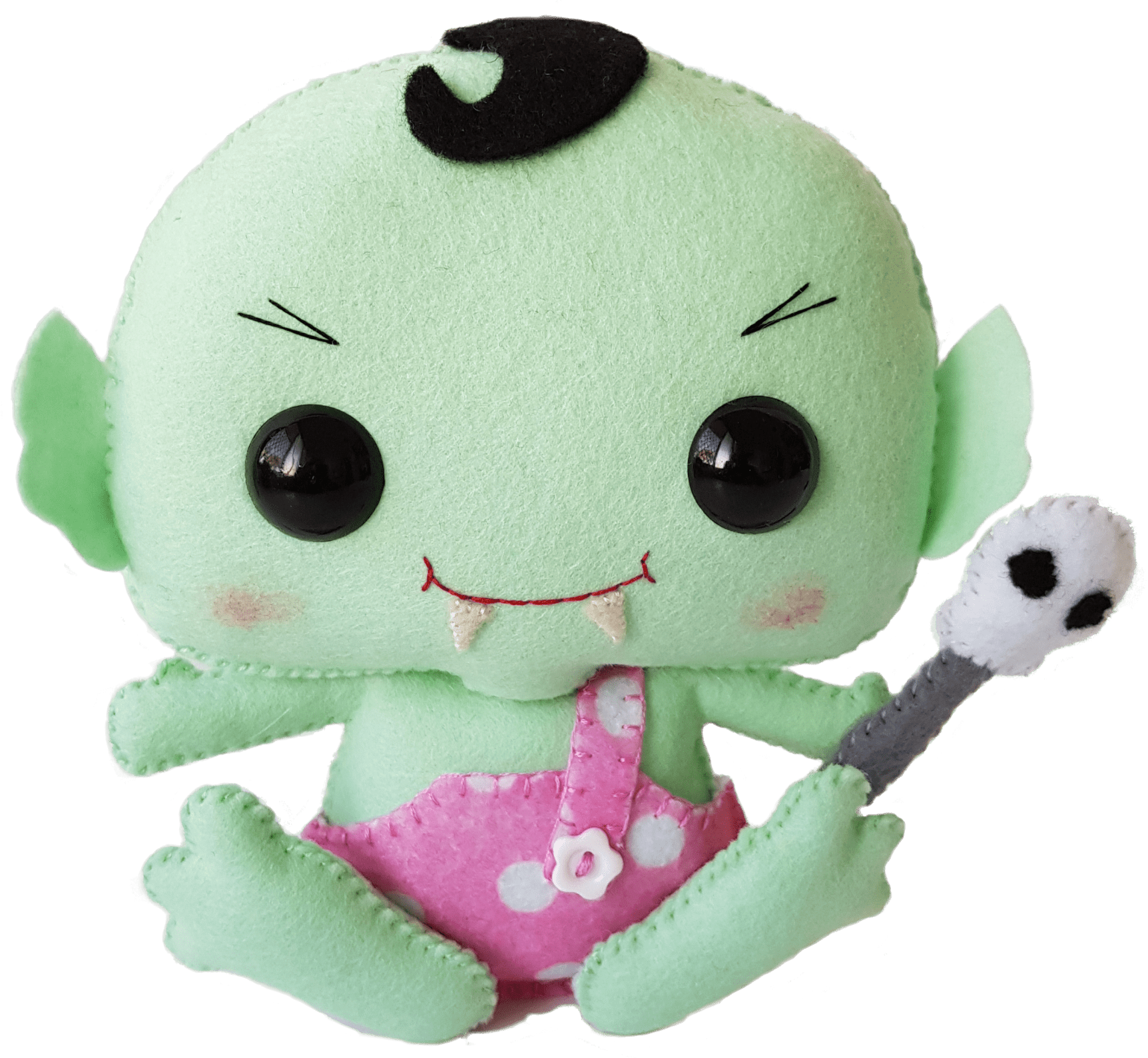 Baby Vampire - Stuffed Toy (1724x1588), Png Download