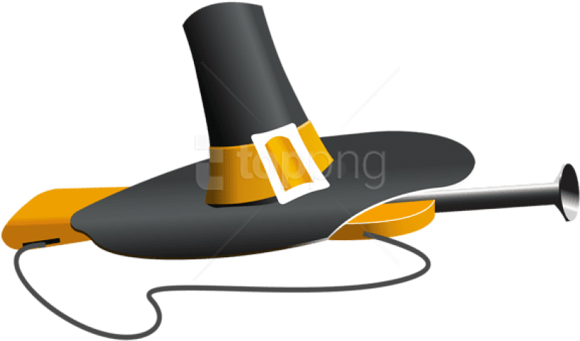 Free Png Download Pilgrim Hat And Musket Png Images - Clip Art (850x525), Png Download