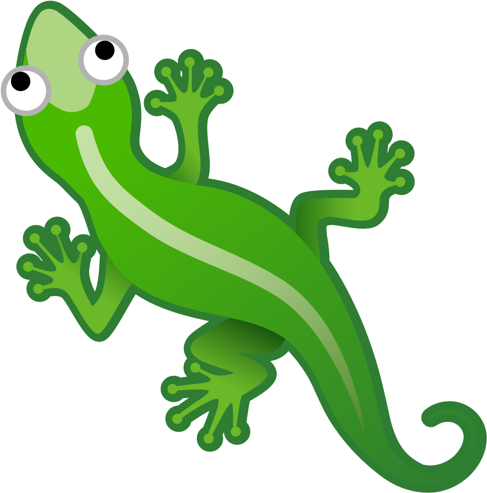 Download Svg Download Png - Lizard Emoji (1024x1024), Png Download