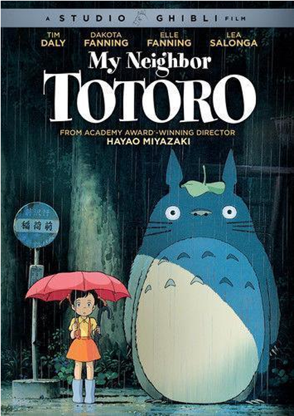 Anime My Neighbor Totoro Dvd - My Neighbor Totoro Dvd (570x600), Png Download