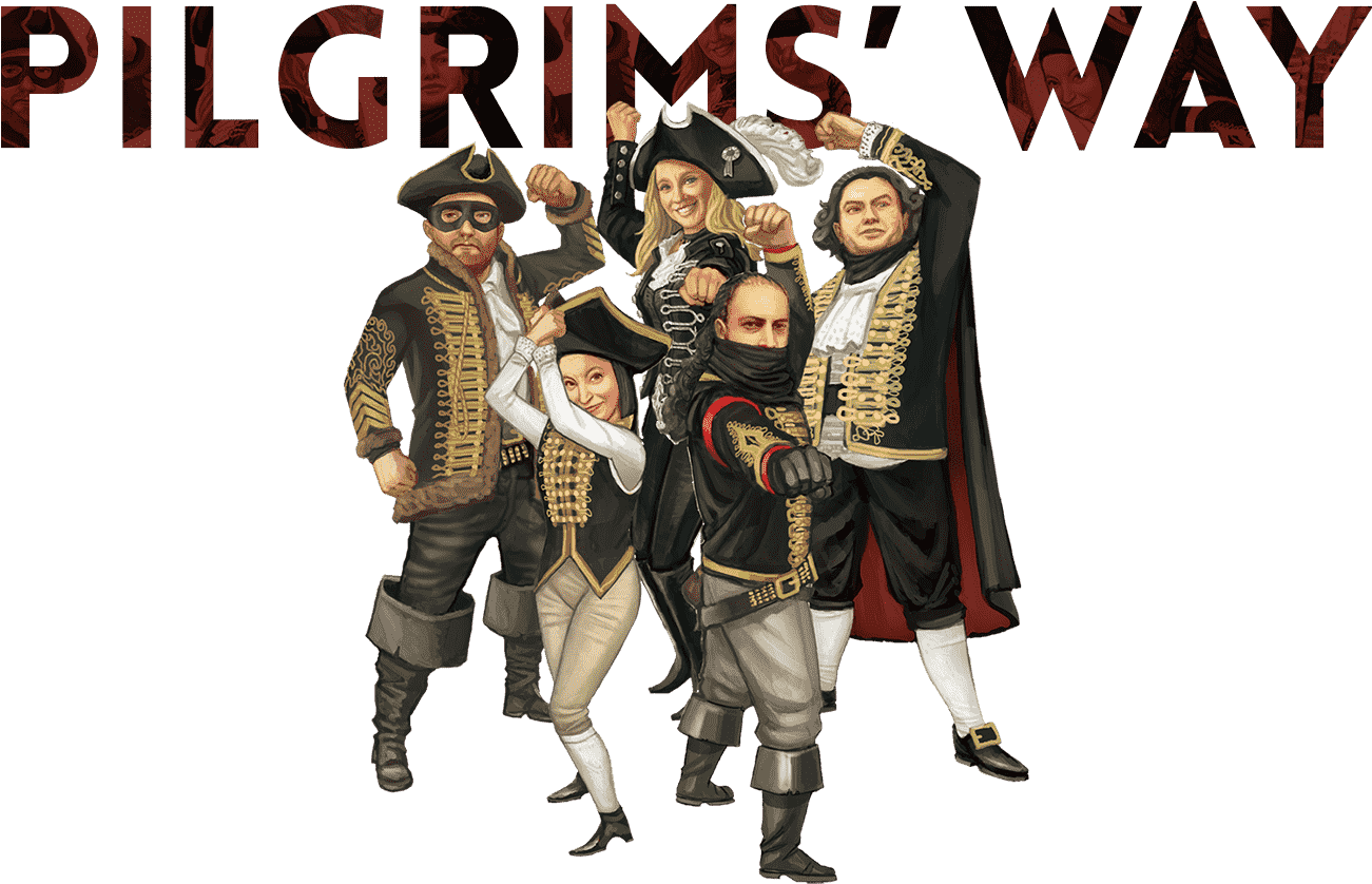 Off The Wall, Colourful, Energetic - Pilgrims Way Stand And Deliver (1300x887), Png Download