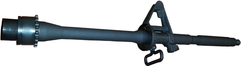 Barrel Ar-15 - Rifle (800x450), Png Download