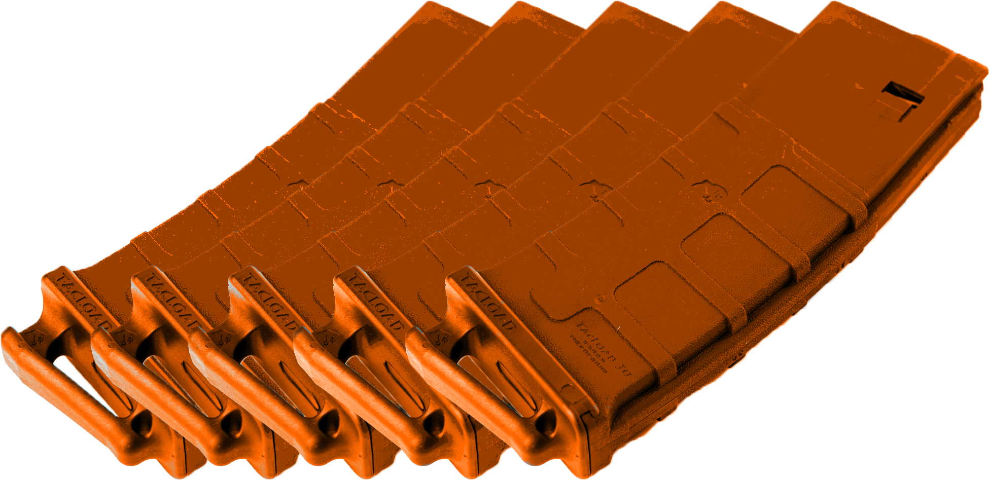 Ar15 Tacload 30 Magazine 5 Pack - Tan (1980x1320), Png Download