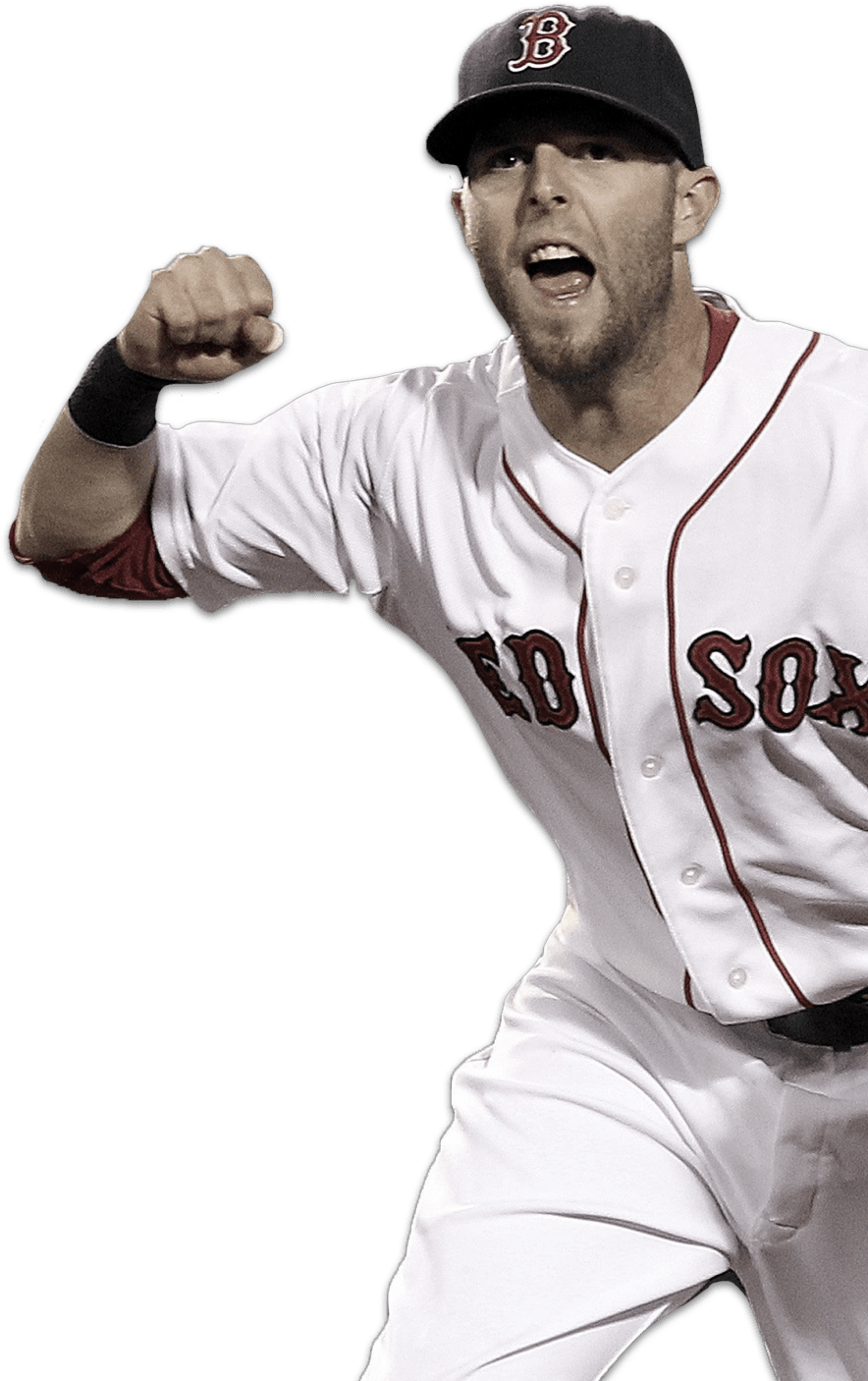 Dustin Pedroia - Baseball Player (884x1406), Png Download