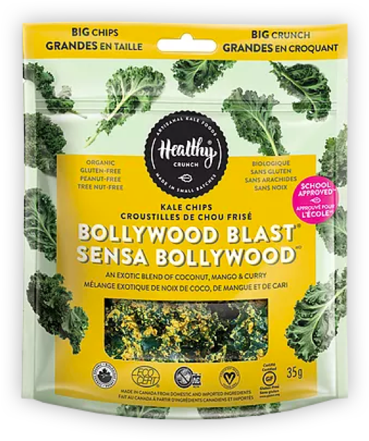 Kale Foods - Bollywood Blast Kale Chips (532x636), Png Download