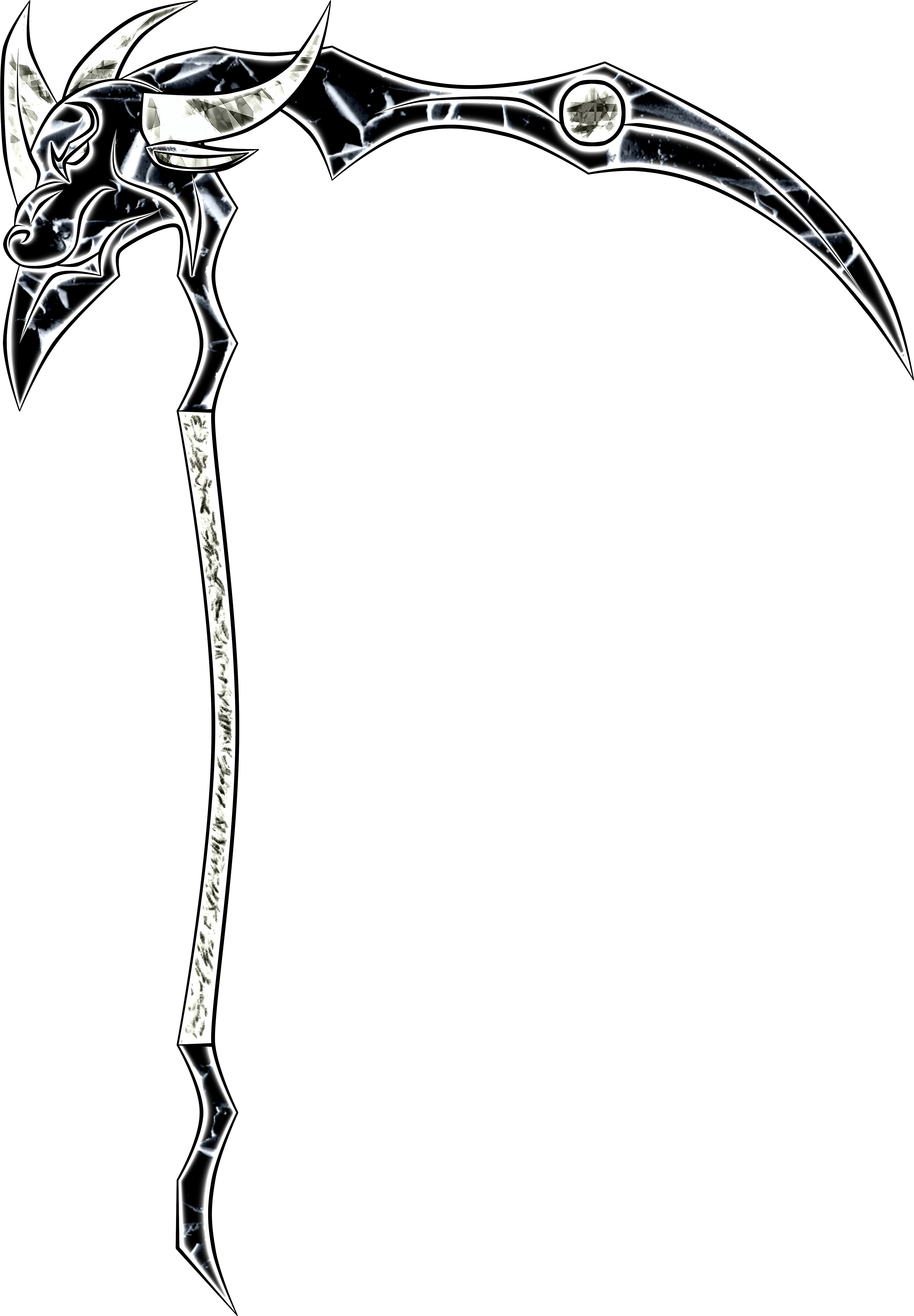 Scythe - Scythe Weapon Art (4980x6640), Png Download