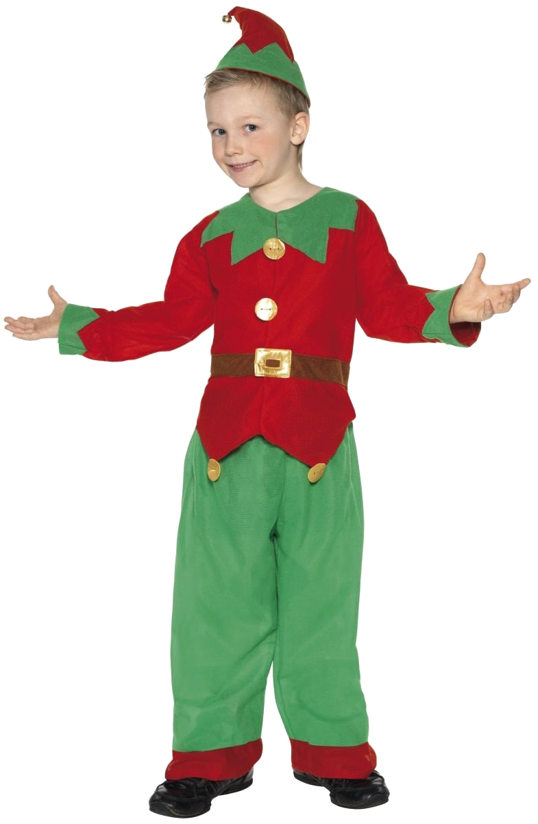 Elf Costume Kids (900x1200), Png Download