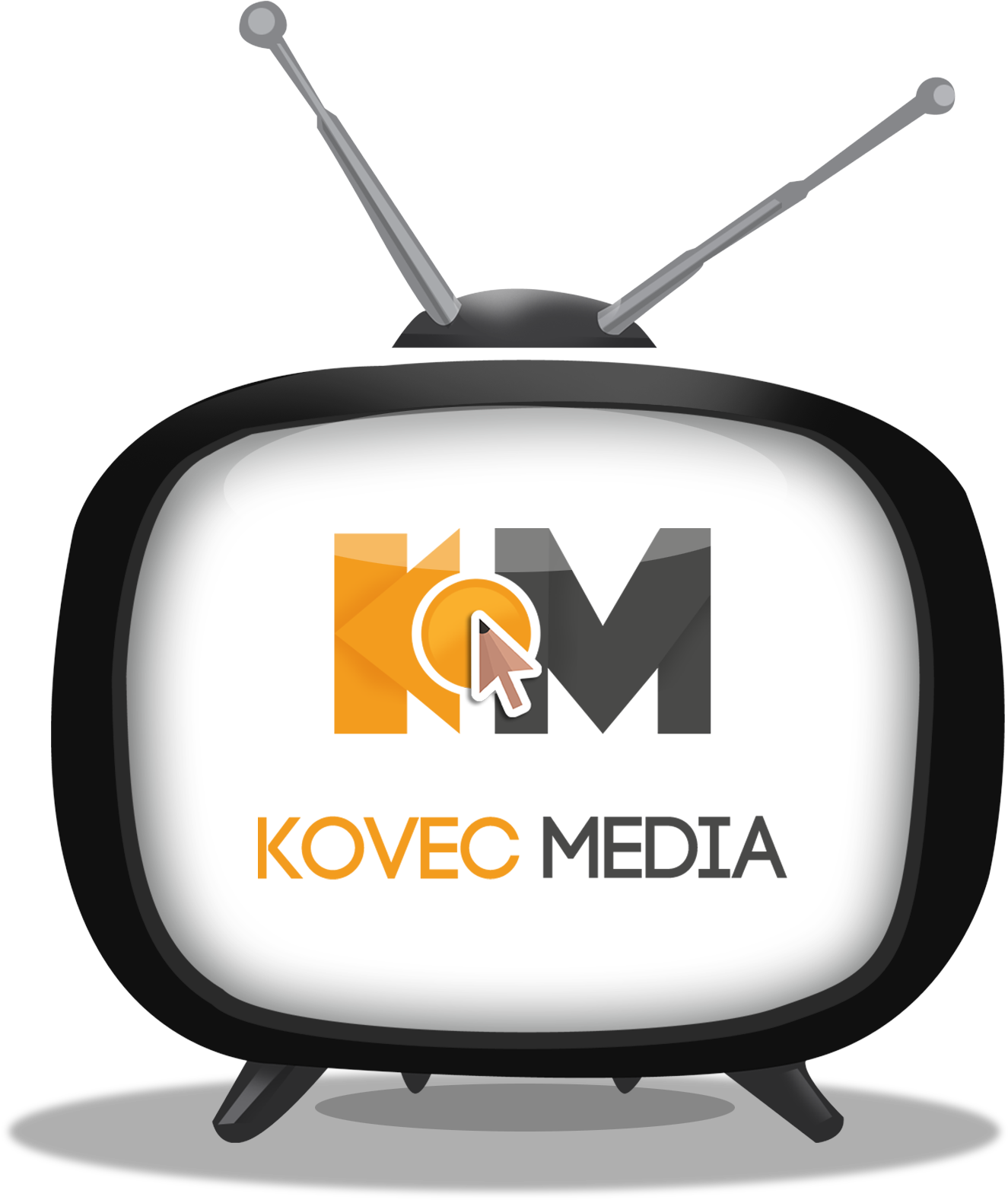 Kovec Media Tv-icon (1980x1620), Png Download