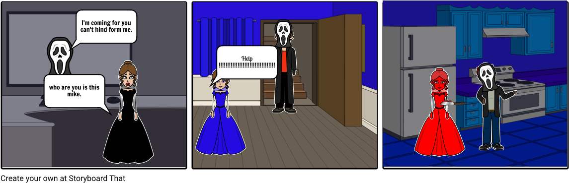 Scream - Cartoon (1164x385), Png Download