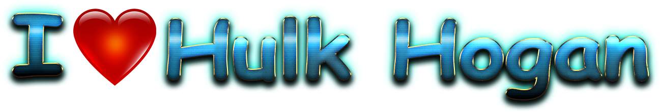 Hulk Hogan Love Name Heart Design Png - Graphic Design (1328x284), Png Download
