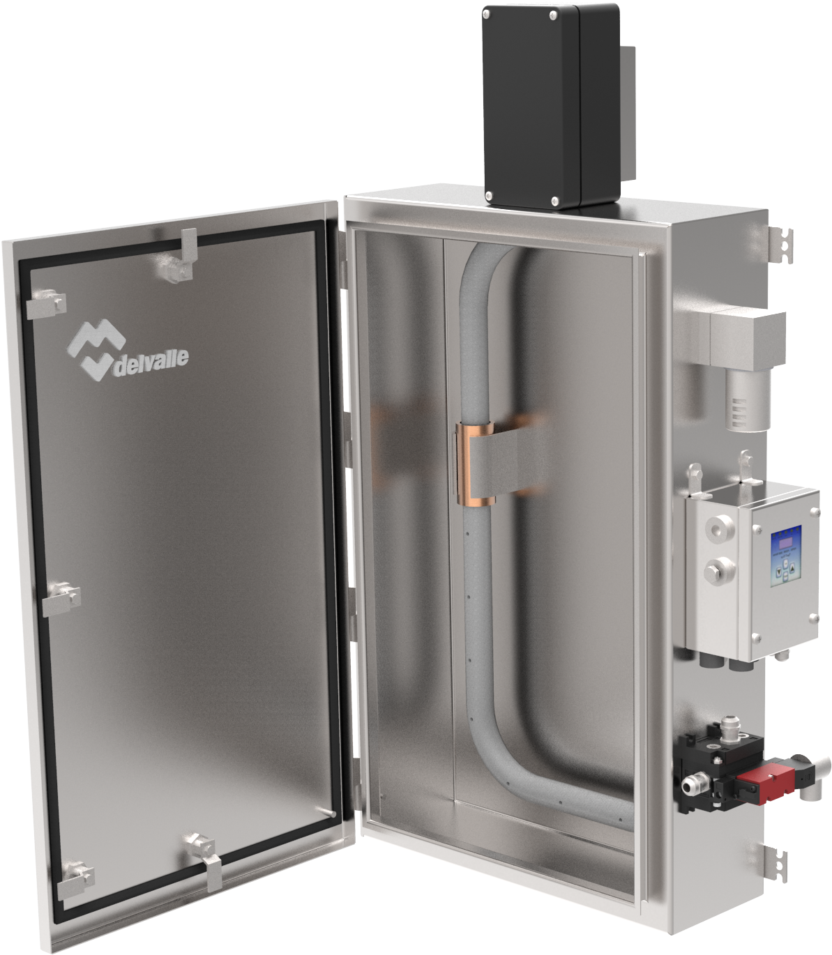 Atex Vortex Enclosure Cooler Delvalle - Ex D Enclosure Cooling (2362x1527), Png Download