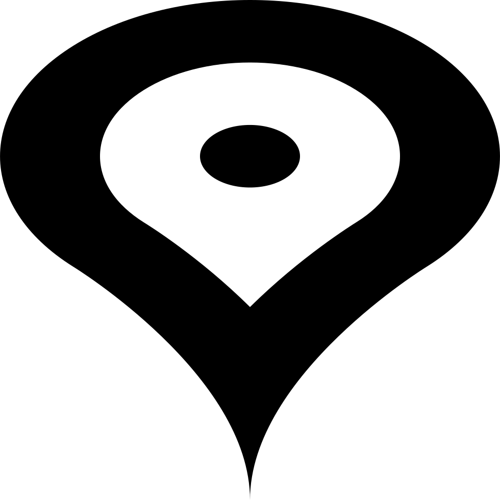 Map Pin Stroke Comments - Karten Pin (980x980), Png Download