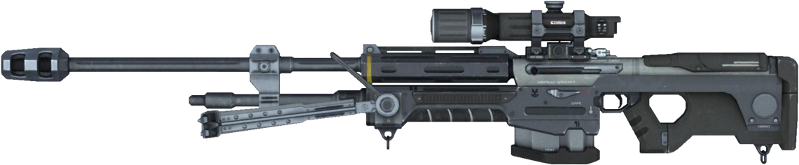 Sniper Rifle System 99 Anti Matériel (1200x263), Png Download