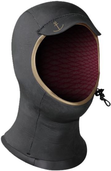 3mm 'ultimate' Semi-dry Hood - Hood (560x646), Png Download