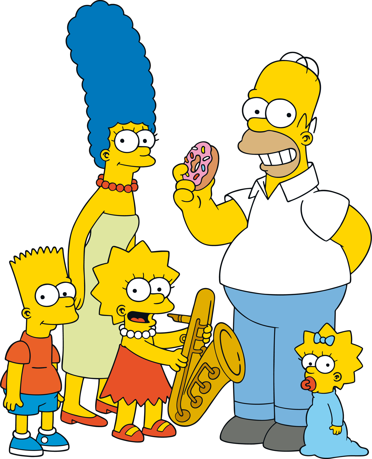 Simpsons (1296x1600), Png Download