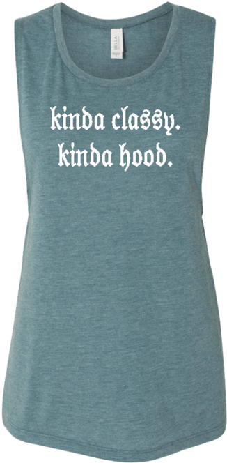 Ladies Muscle Tank - Candlemass (560x723), Png Download