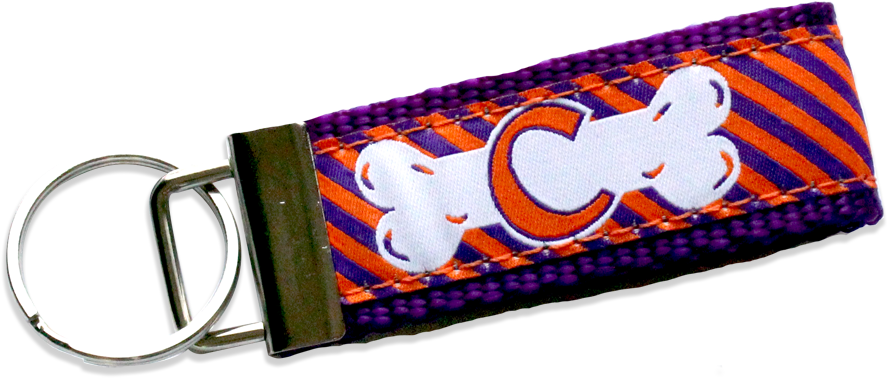 Clemson University - Keychain (1000x1000), Png Download
