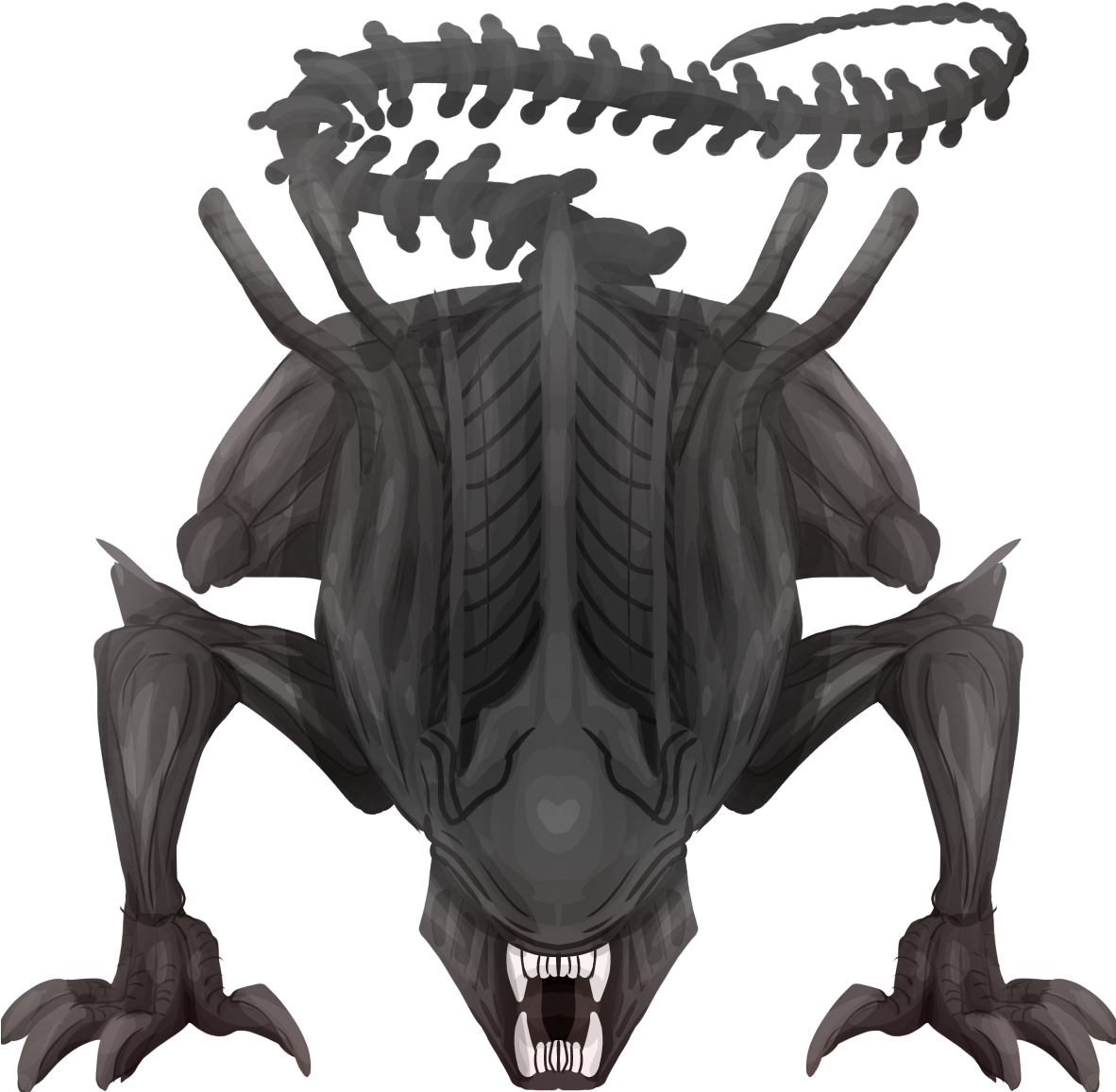 Artisticxenomorph - Illustration (1181x1181), Png Download