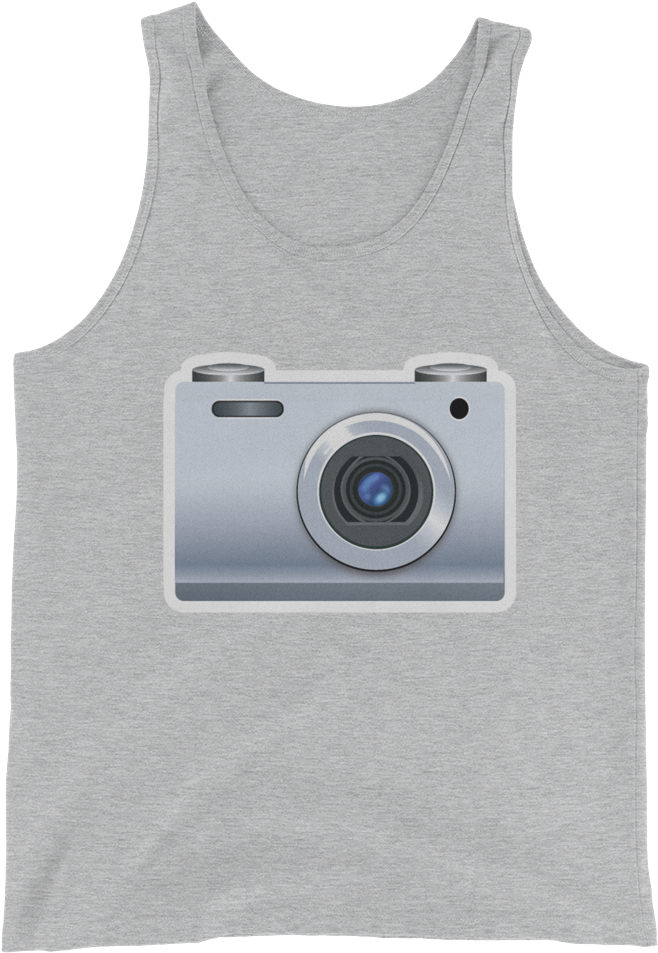 Men's Emoji Tank Top - Active Tank (1000x1000), Png Download
