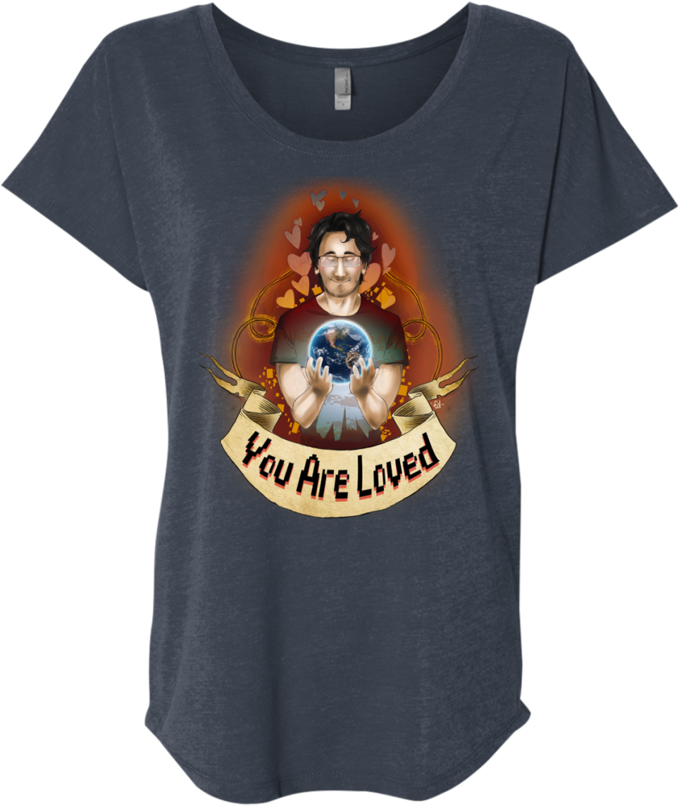 Markiplier You Are Loved Shirt, Hoodie, Tank Top - Markiplier Charity Shirt (1155x1155), Png Download