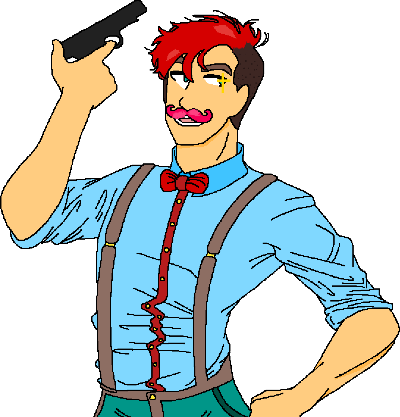Markiplier - Cartoon (1400x1400), Png Download