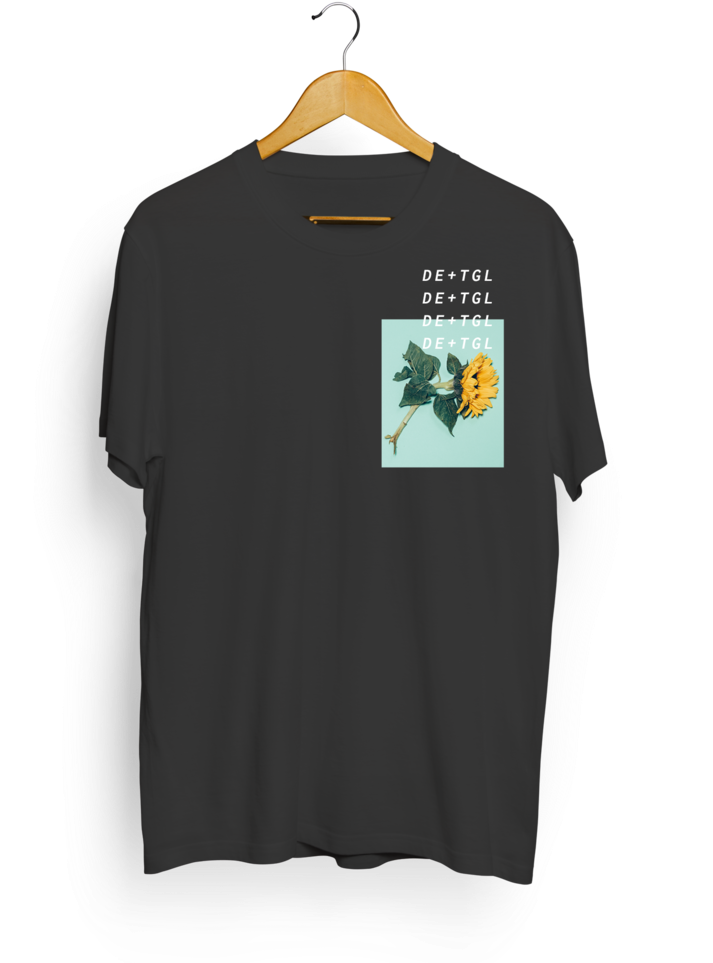 Fashion Flower Tee (1000x1016), Png Download