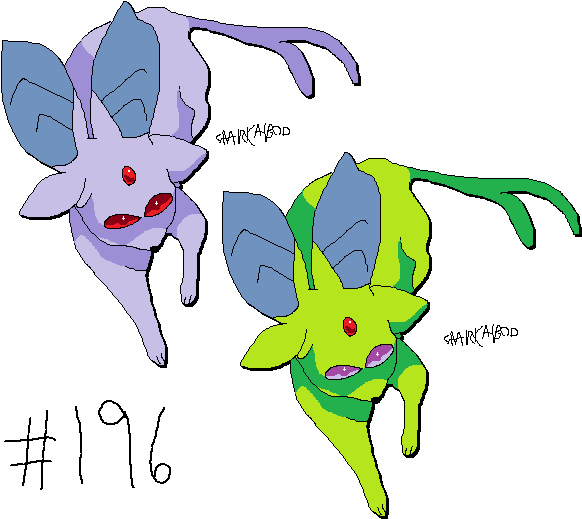 Espeon - Cartoon (630x557), Png Download