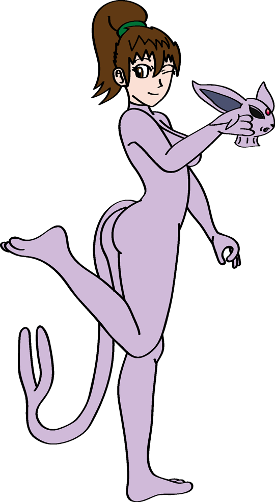 Elessia The Espeon Unmasked By Thesuitkeeper89 Fur - Cartoon (540x986), Png Download