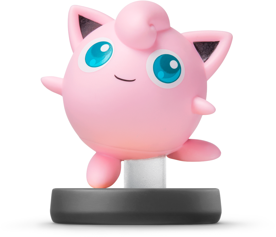Amiibo/jigglypuff - Jigglypuff Amiibo (1542x1557), Png Download