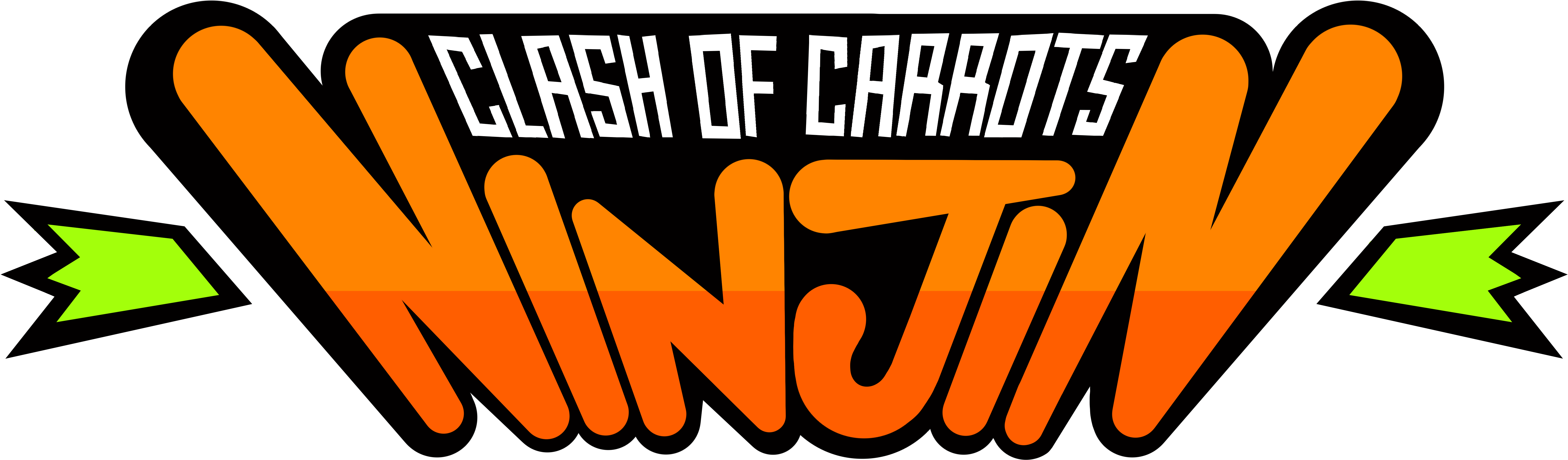 Logo - Clash Of Carrots Akai (7392x2378), Png Download