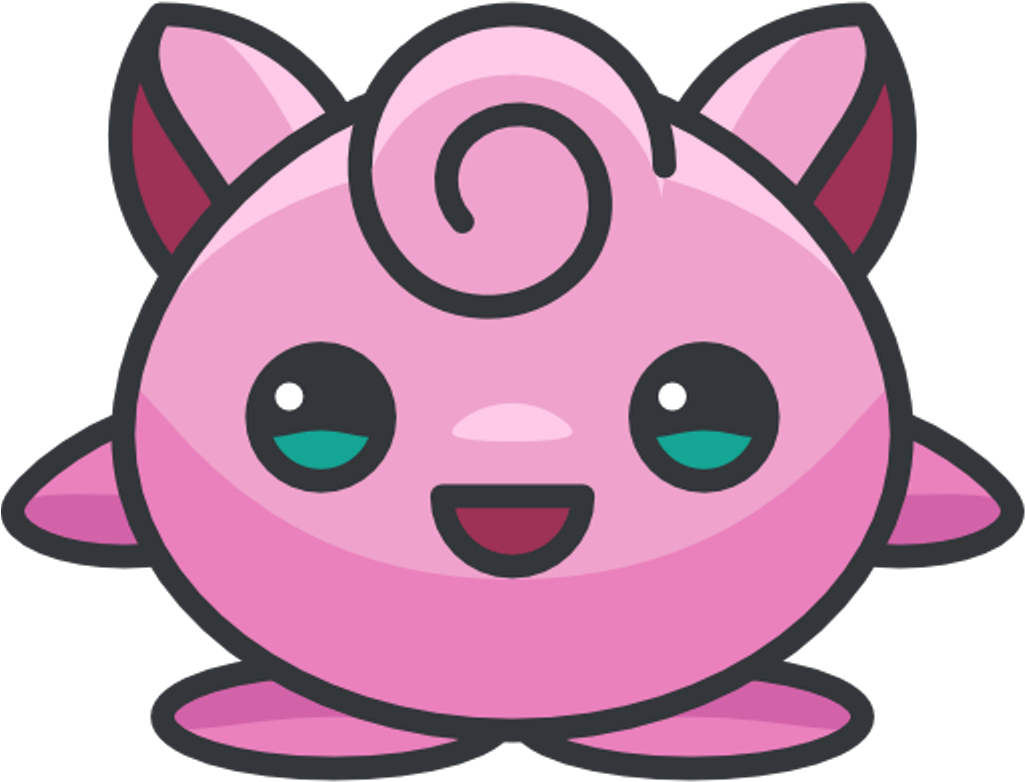 Jigglypuff Sticker - Jigglypuff Icon (1024x1024), Png Download