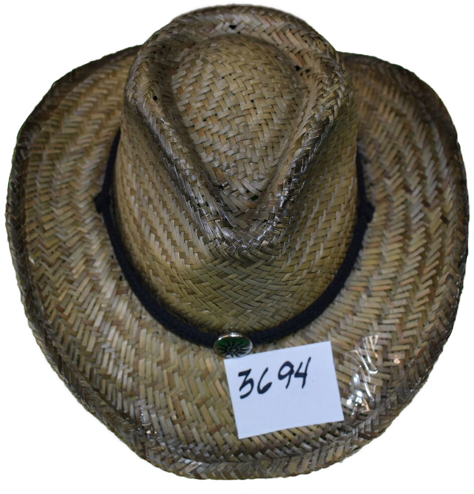 3694 Straw Hat - Sombrero (944x984), Png Download