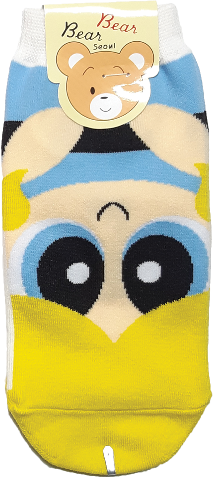 Bear Bear Seoul The Powerpuff Girls - Sock (1000x1000), Png Download